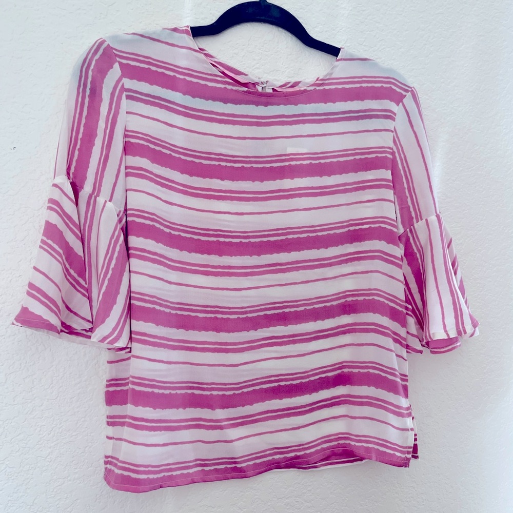 NWT Seen Worn Kept silk blouse from Anthropologie. Beautiful!